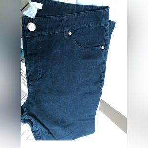 Women Eric Black Jean Size 14 Large